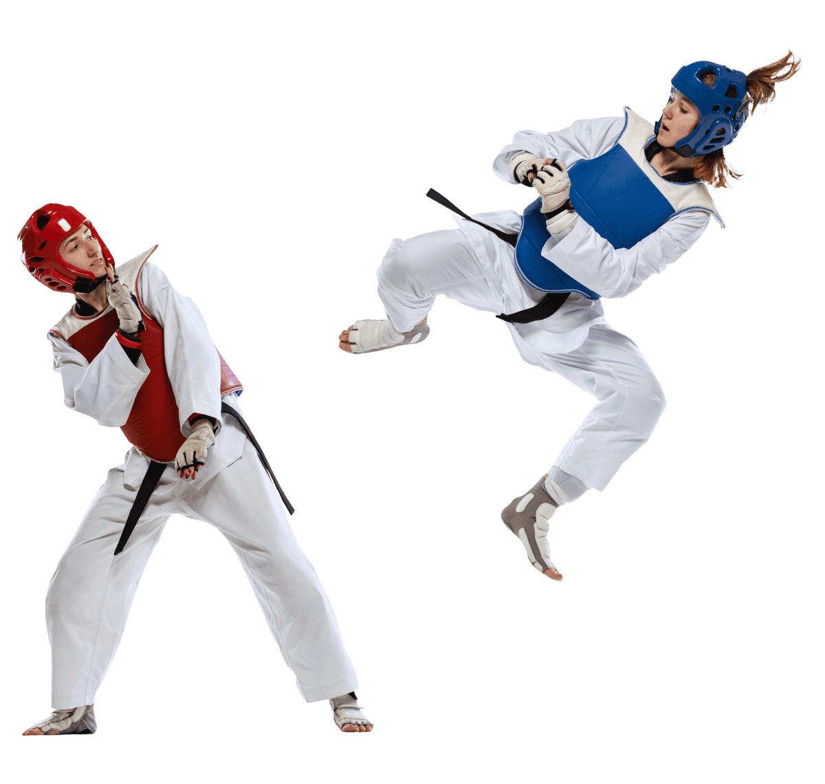 Karate training visual